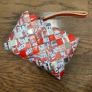 Twizzler inspired wristlet/clutch bag